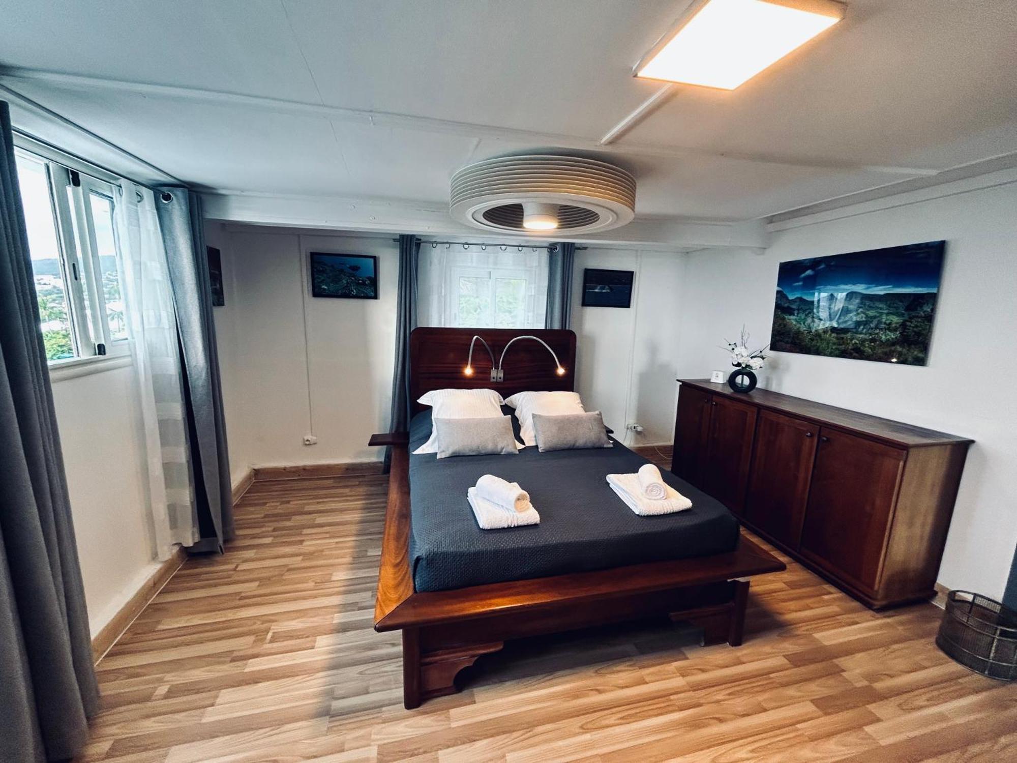 Appartement 3 Etoiles Sauna Vue Superbe Ti Kaz Miyou 2 Ла-Посесьон Экстерьер фото